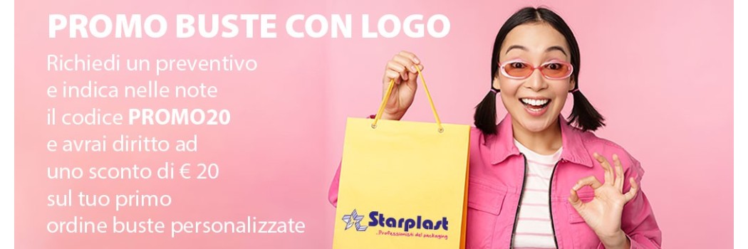Buste Personalizzate Online:  Shopper personalizzati con logo